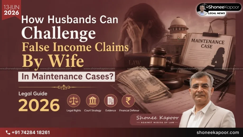Can Husband Fight False Income Claims In Maintenance Cases