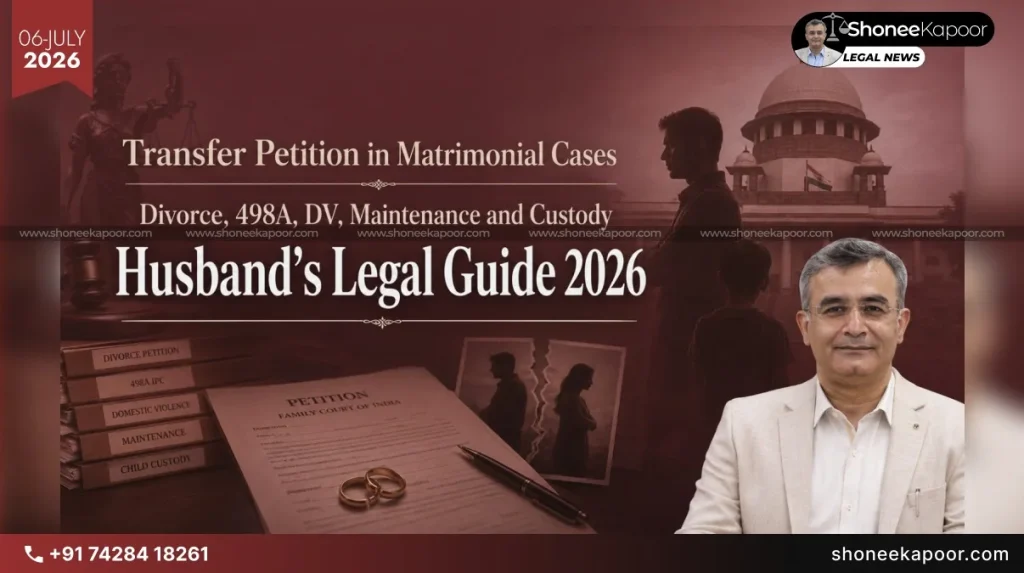 Transfer Petition in Matrimonial Cases Husband’s Guide 2026