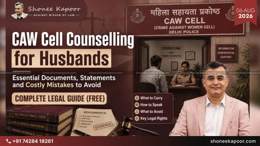 CAW Cell Counselling Documents & Mistakes for Husbands
