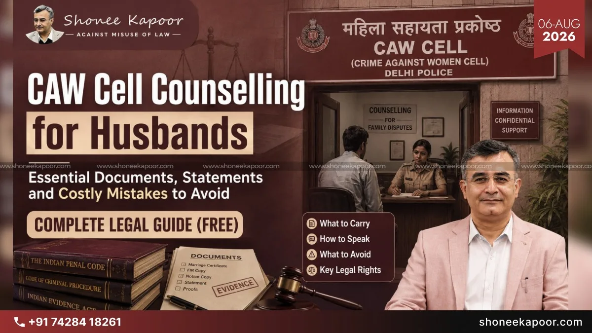 CAW Cell Counselling Documents & Mistakes for Husbands