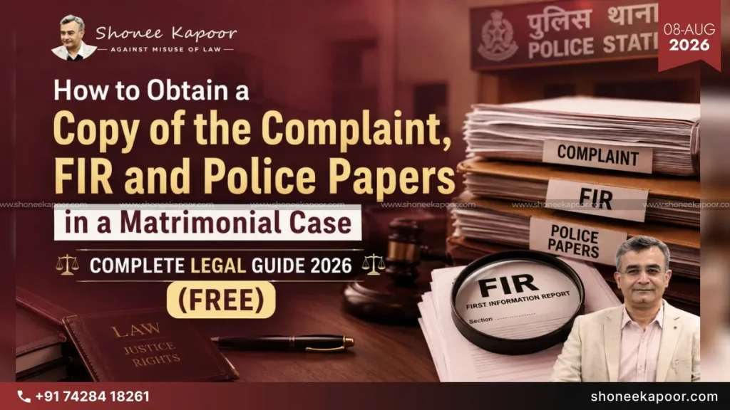 Matrimonial Case How To Get FIR, Complaint & Police Papers
