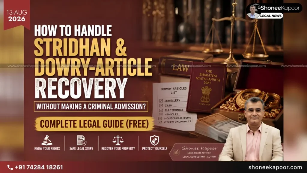 Returning Stridhan & Criminal Admission Husband's Guide